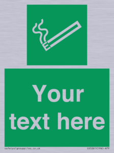 Custom E-Cigarettes/Vaping Permited Sign